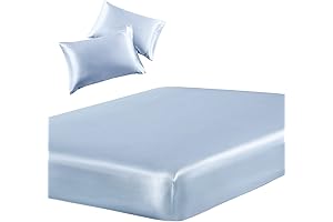 SiinvdaBZX Twin Bed Sheets: Experience Luxurious Silk Softness