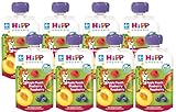 Ingredientes: Fruta 100% ( Manzana* 73%, Melocotón* 16%, Arándano* 6%, Frambuesa* 5%) * Procedente de Cultivo Ecológico.