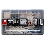 TOX Tetrafix 02190196 - Juego de tacos con tornillos (5 x 25 mm/6 x 35 mm/8 x 50 mm)