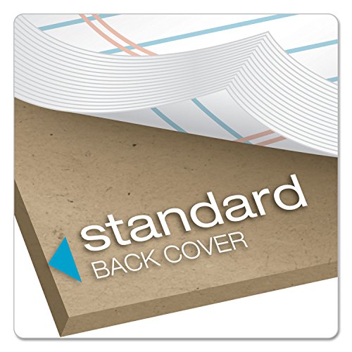TOPS The Legal Pad Legal Pad, 8-1/2 x 14 Inches, Perforated, White, Legal/Wide Rule, 50 Sheets/Pad, 12 Pads/Pack (7573) by Tops - Image 3
