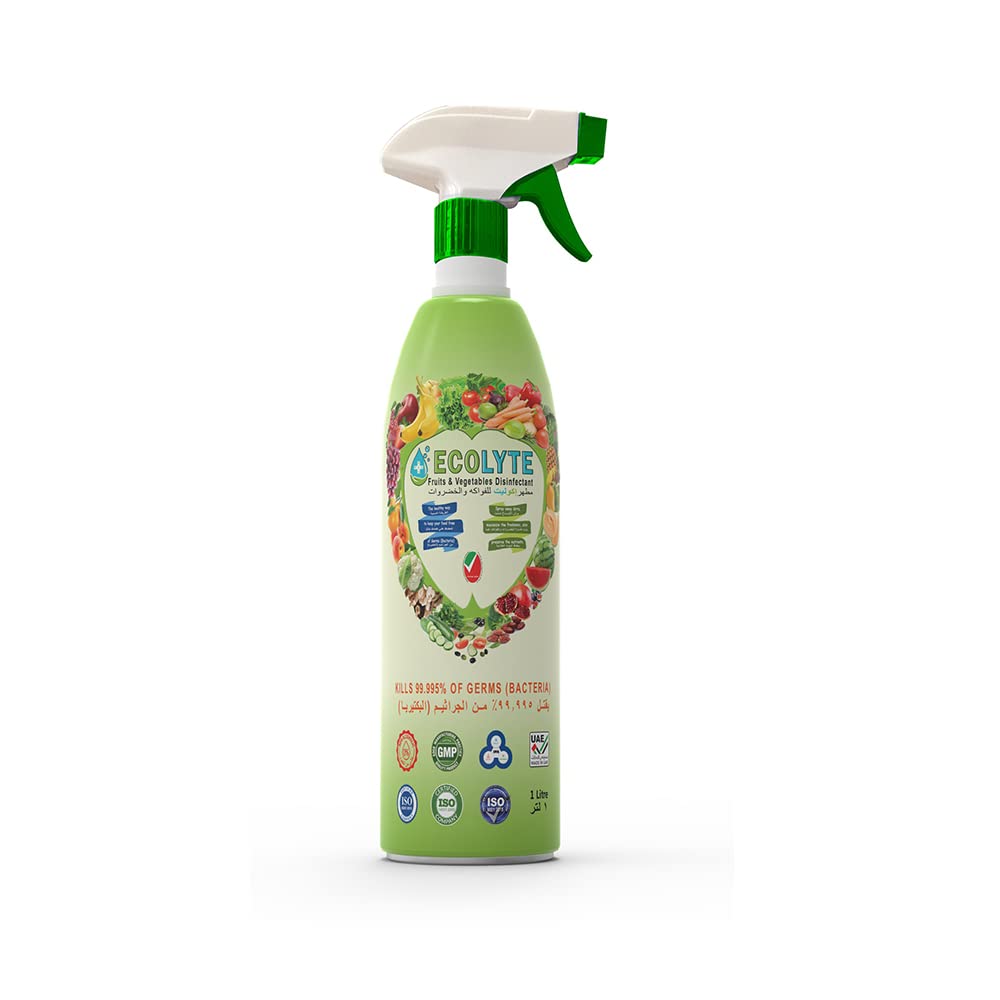 Buy Ecolyte+ Antibacterial allpurpose cleaner liquid for fruits and