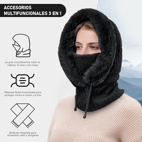 Catálogo para Comprar On-line Gorros de punto para Mujer que puedes comprar esta semana. 2 Imagen adicional