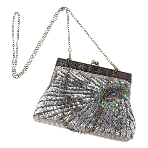 Pochette de soirée vintage pour sublimer une robe de mariée