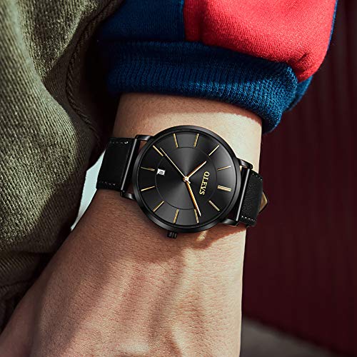 Image of OLEVS Men's Watches Analog Quartz Chronograph Dress Watch Multifunctional Stainsteel Steel Waterproof Classic Original Watch for Man