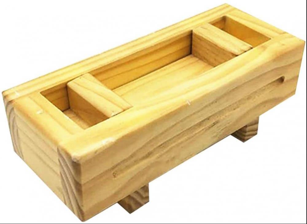 Sushi making kit sushi making tool hand pressing mold rice roll mold shape fork spatula DIY household sushi tool-A