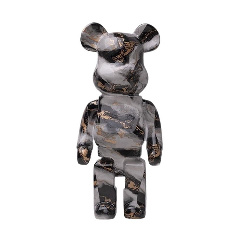HQDFCNM Bearbrick,Violent Bear Tabletop Sculptures Display Case Decorations