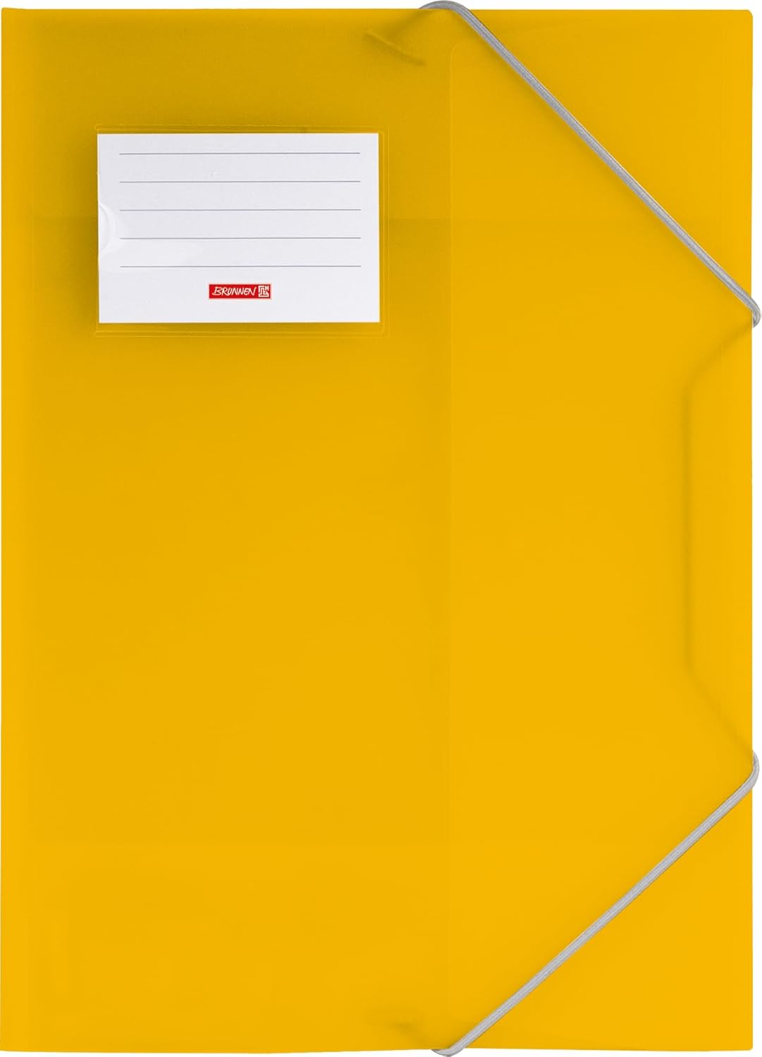 Brunnen Fact - Document Folder - A4-108 g/m² - Yellow Translucent Film