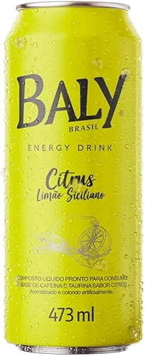 Baly Energético Citrus 473Ml 1 unidade