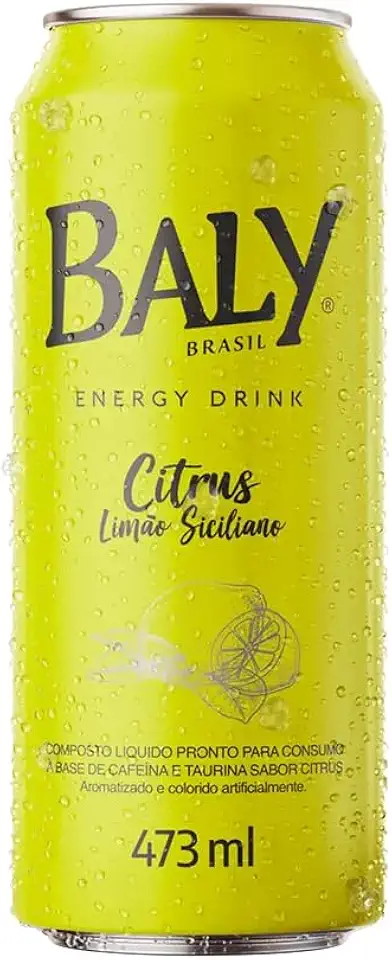 Baly Energético Citrus 473Ml 1 unidade