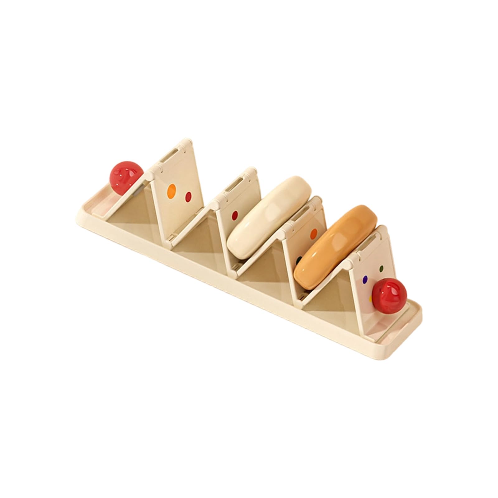 Soap Rack for Bathroom Countertop AntiSlip Ventilation Holder for Air Drying MultiPurpose Shower Supply Retractable Holder