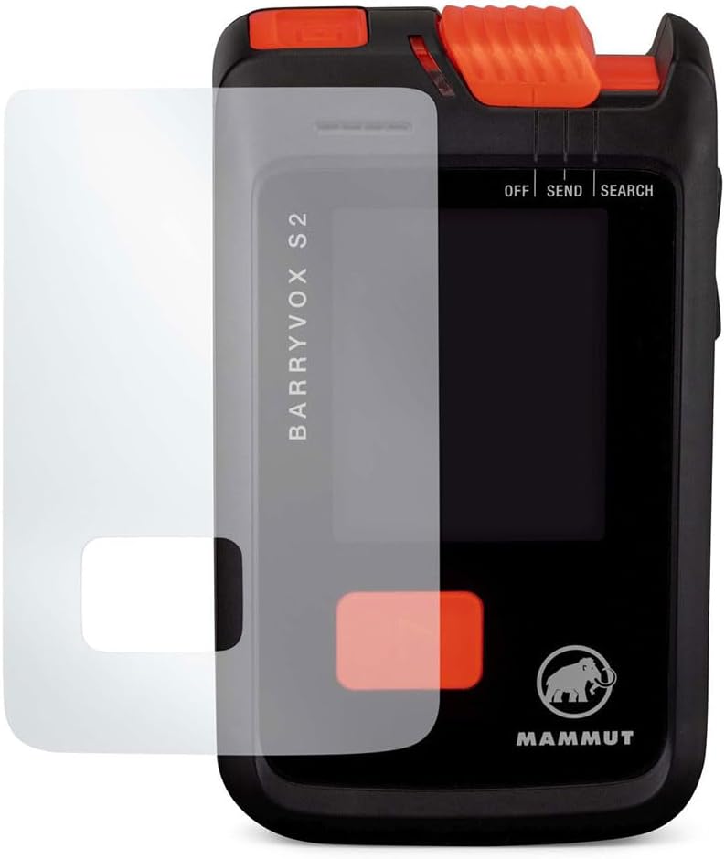 Mammut Barryvox Screen Protection Glass Transceiver, Transparent, One Size, 2620-00390-9002-1