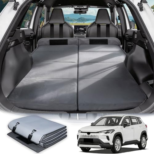 Car Bed for Toyota Corolla Cross, Foldable Non-Inflatable Soft Fo...