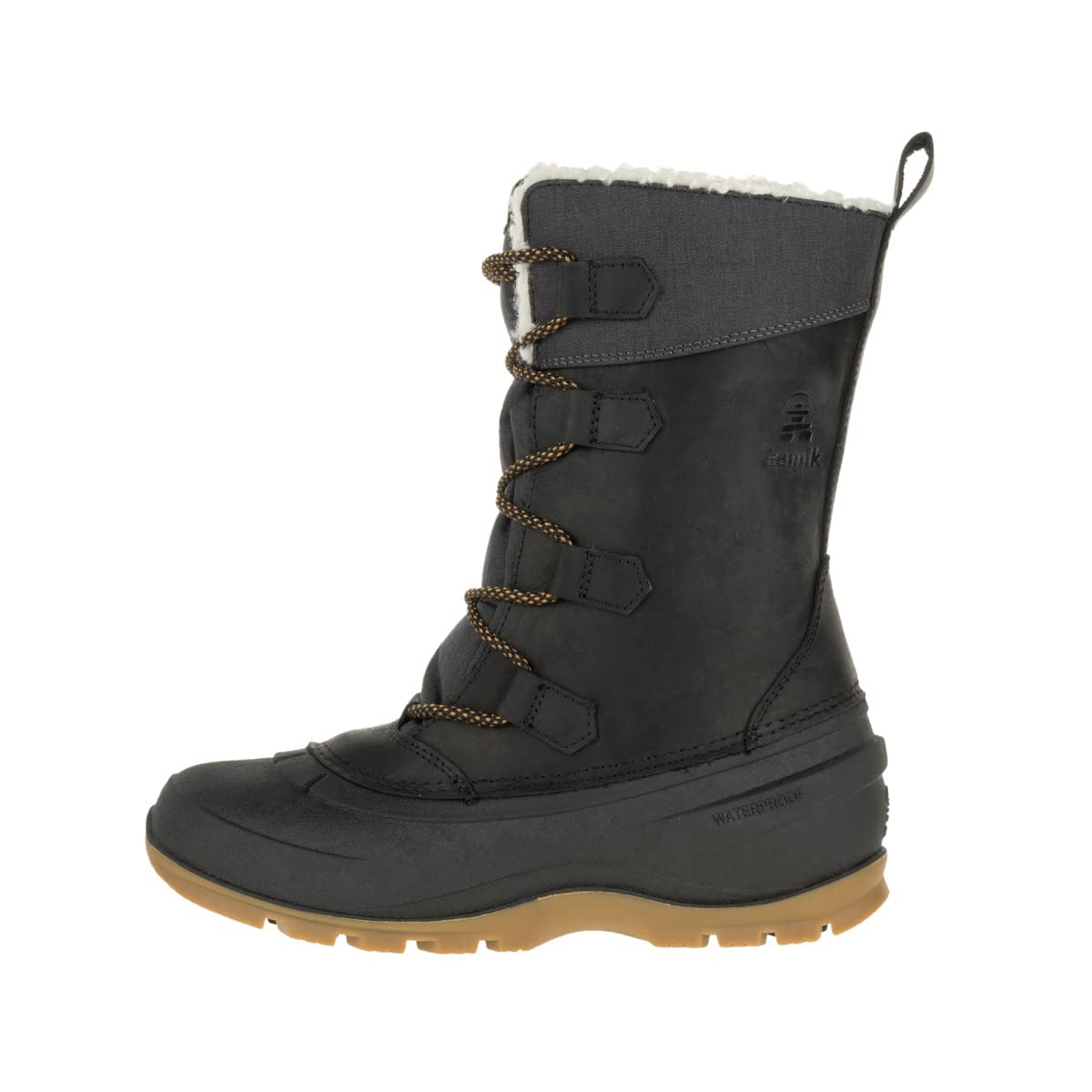 Kamik WK2164 Women’s Snow Boots, Black (Black Blk), 8 UK