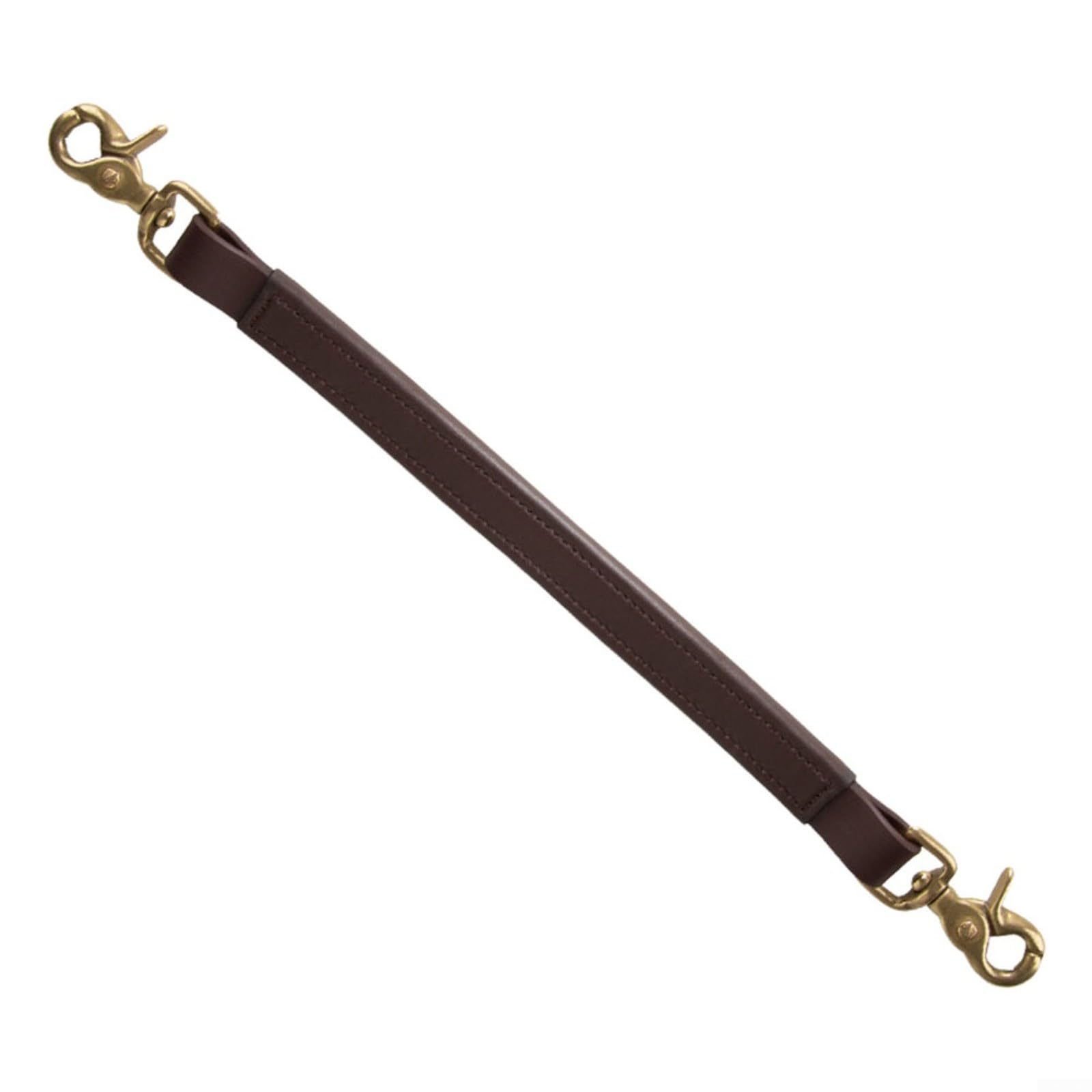 Correa de agarre de cuero para sillín inglés, mango de asistencia de equilibrio estable para entrenamiento de equitación, cuero con hebillas de latón, fácil de instalar para salto plano a