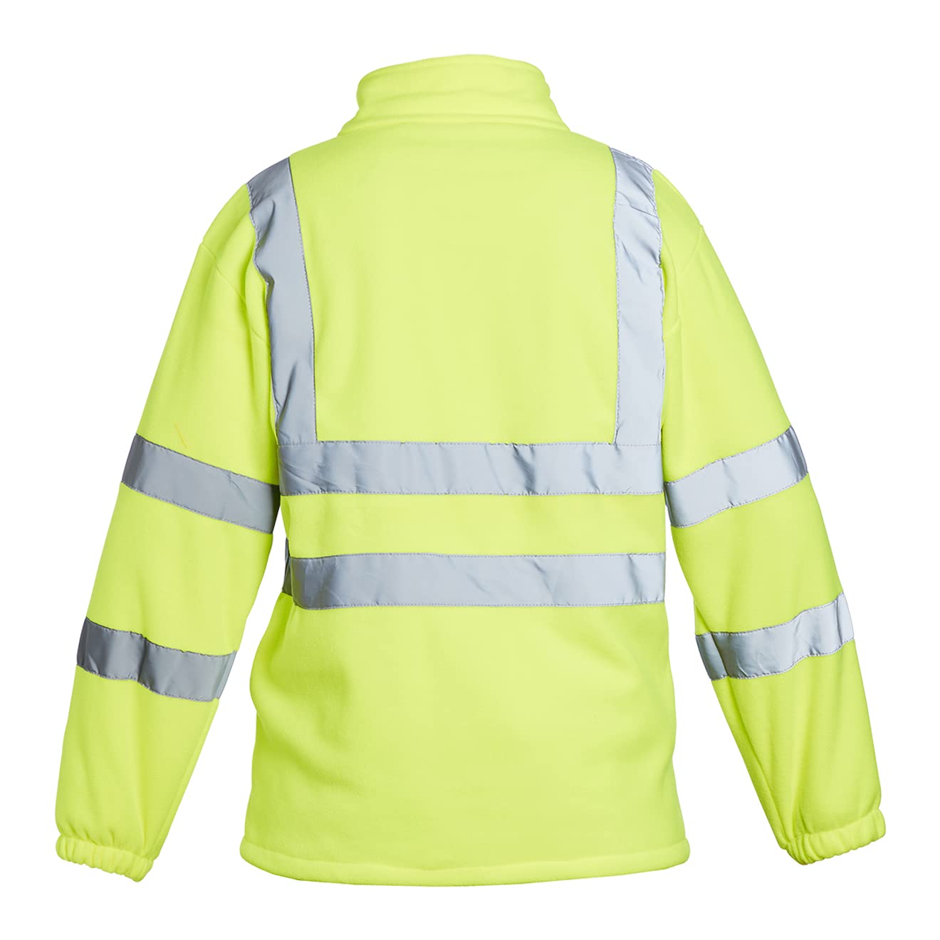 Chaqueta polar amarilla Blackrock Hi Vis, para hombre y mujer, duradera y cálida, antipilling, ropa de trabajo de seguridad reflectante de alta visibilidad, totalmente certificada EN