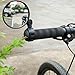 Rearview Mirror for Cycling Safety, 360 Degree Rotating Wide Angle Handlebar Mounted Mirror for Road Bikes, Fits Tube Diameter 15-35mm