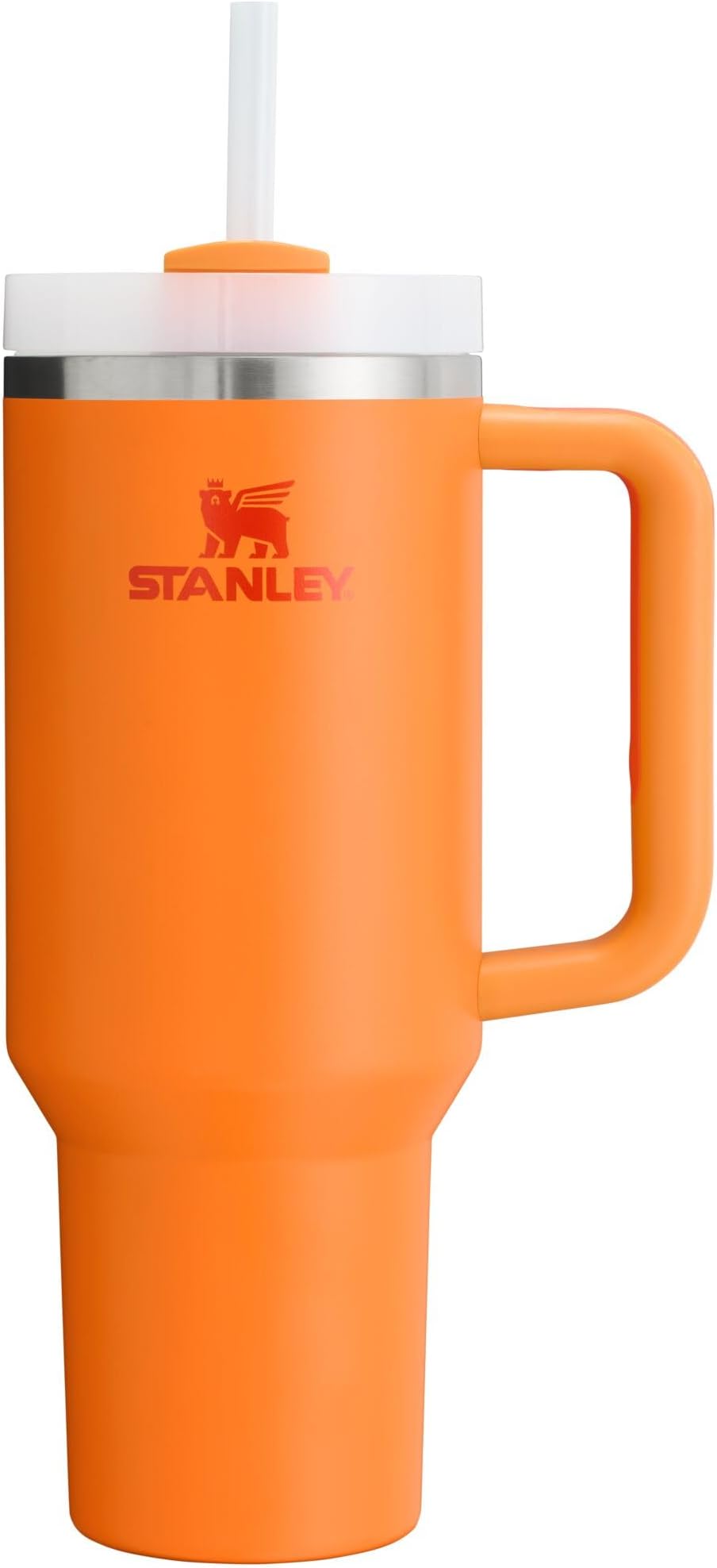 Stanley Quencher H2.0 Tumbler with Handle and Straw 40 oz | Flowstate 3-Position Lid | Cup Holder Compatible for Travel | Insulated Stainless Steel Cup | BPA-Free | Goldenrod
