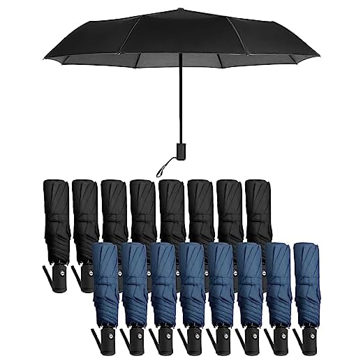 Amylove 16 Pack Travel Rain Umbrellas