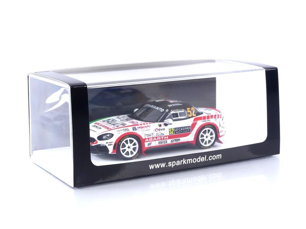 スパーク 1/43 アバルト 124 ラリー RGT モンテカルロ 2020 スパーク 1/43 アバルト 124 ラリー RGT 2022 モンテカルロ