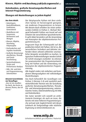 Python 3 - Lernen und professionell anwenden (mitp Professional)