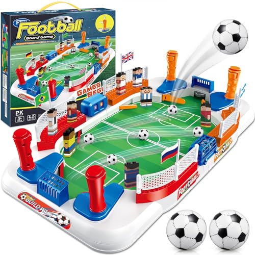 Soccer Board Game for Kids: Mini Foosball Table Game with