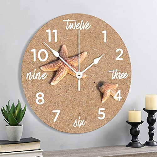 Horloge murale en bois de qualité supérieure sans tic-tac - 6