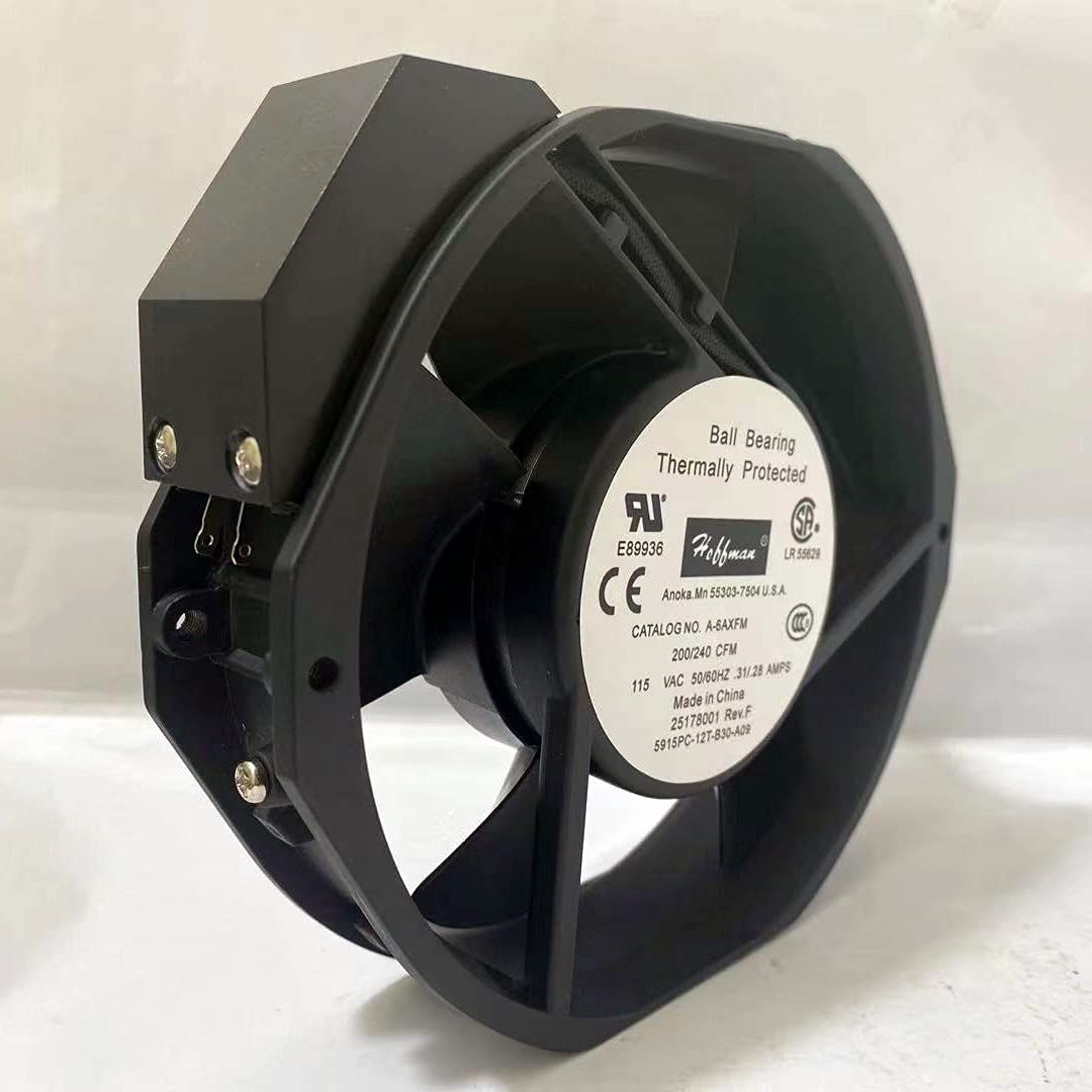 5915PC-12T-B30-A09 A-6AXFN Fan for Qideyipe 115VAC 200/240CFM 0.31/0.28A Cooling Fan
