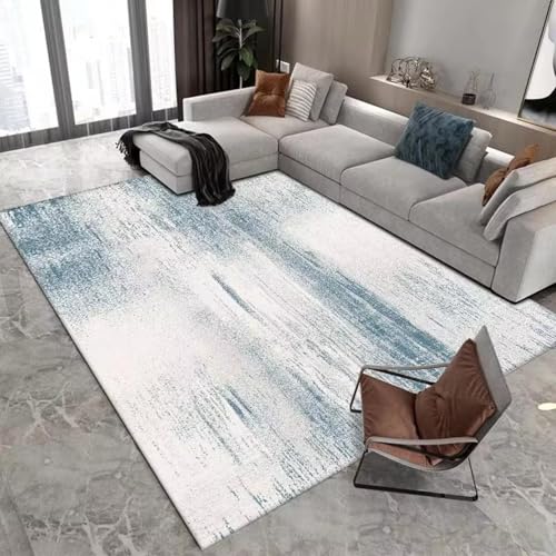 Alfombra verde gris antideslizante para evitar caídas en el salón 2