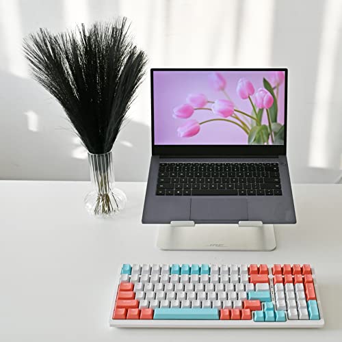 Mandy's 20Pcs Black Silk Pampas Grass Artificial Flowers 18" For Home Kitchen Wedding Decorations Wedding Floral Arrangement (Vase Not Include) #TOP7