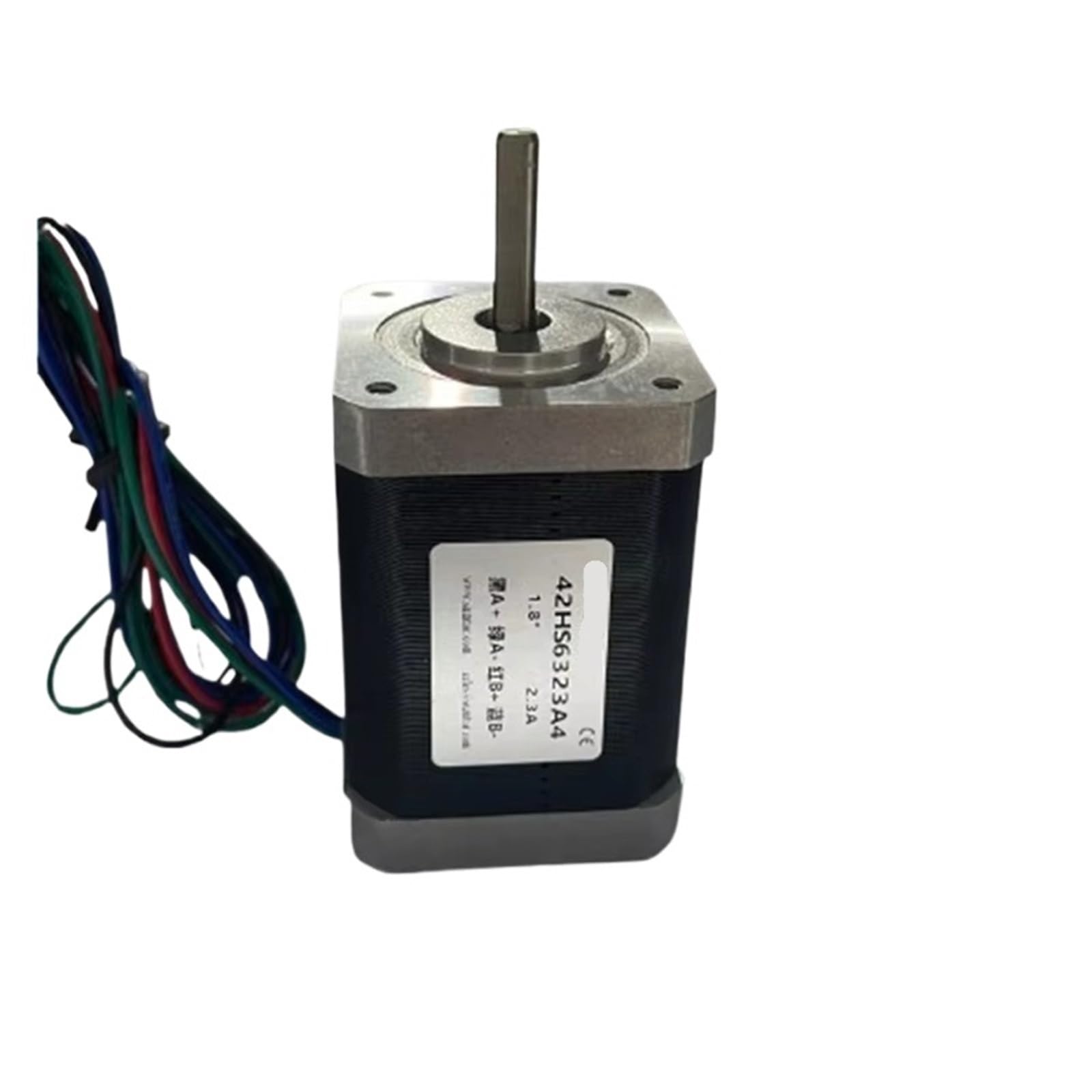 Moteur pas à pas de 63 mm à sortie simple, intensité 2,3 A et force 79 N.cm