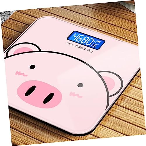 Balance de poids électronique de maison cartoon à charge USB rapide - 6
