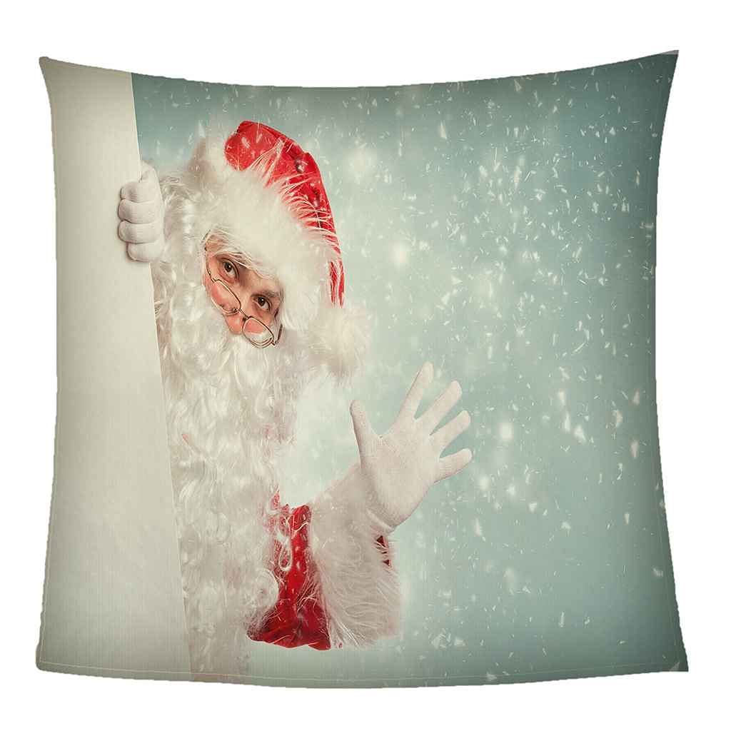 Couverture Père Noël en flanelle microfibre 150x200cm pour lit et canapé