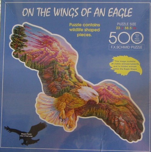 On The Wings of an Eagle 500pc. Puzzle by FX Schmid
