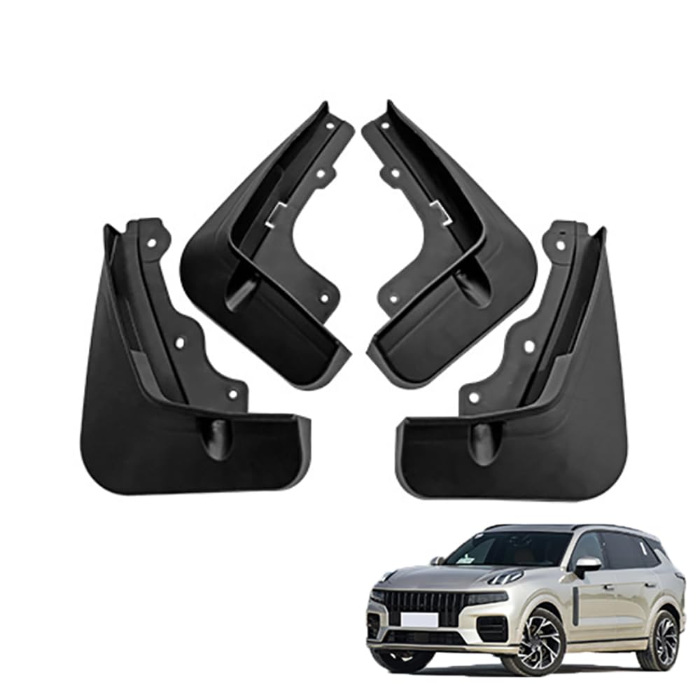 Amhvmu Normal 4Pcs Mud Flaps For Lynk & Co 09 2021