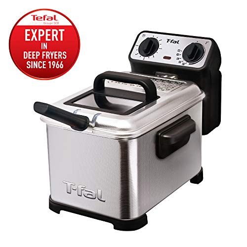 T-fal FR4049 Family Pro 3-Liter Oil Capacity Electric Deep Fryer with Stainless Steel
