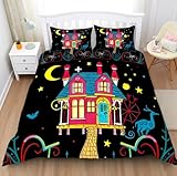 【Service Personnalisé】: Notre housse de couette peut être personnalisée. Si vous souhaitez d'autres tailles et motifs, vous pouvez nous envoyer un email pour nous le dire, notre service personnalisé satisfera toute votre imagination