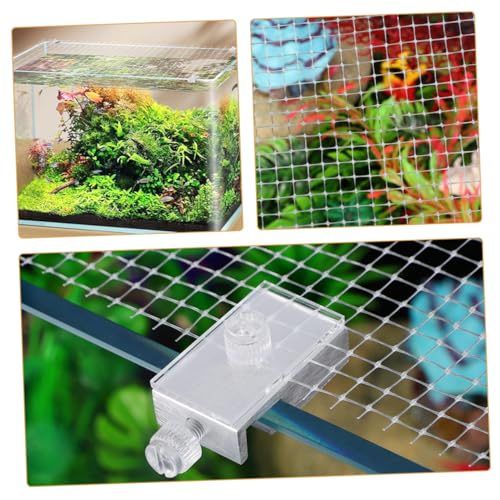 Filet aquarium ajustable HEMOTON couverture maille découpable pour poissons - 7