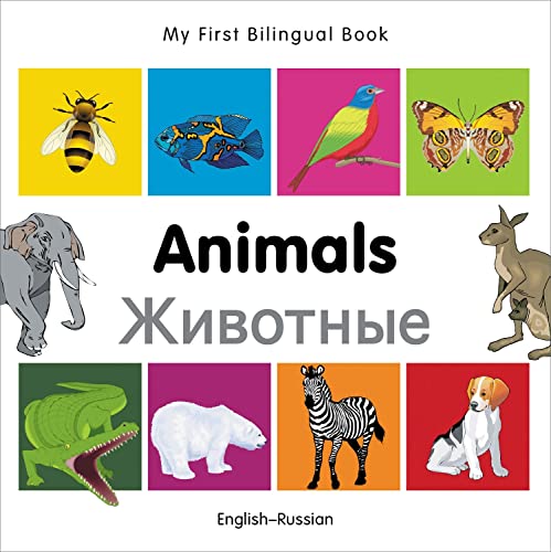 Image of My First Bilingual Book–Animals (English–Russian)