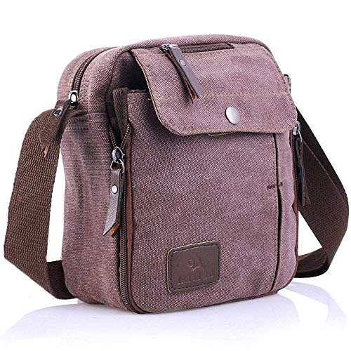 XIX Unisex Adult Women, Active, Fashion-conscious Multifunctional Canvas Travel Bag - 6 Styles, Purple, 9