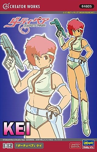 Hasegawa Creator Works Series Dirty Pair Kay 1/12 Scale miniatura 5