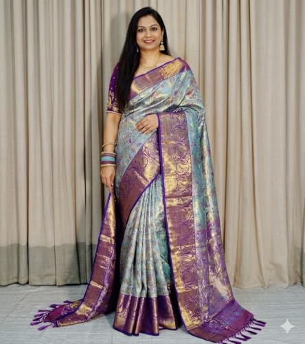 VASTTRAM kanjivaram silk saree in soft silk – image 3