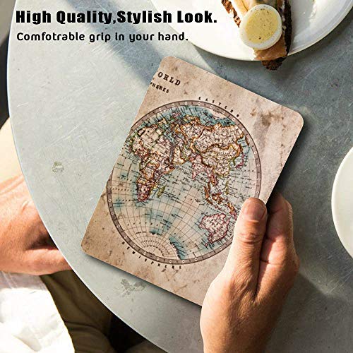 QIYI Case Fits Kindle Paperwhite 10th Generation 2018 Released eBook Reader Covers Smart Covers PU Leather Water-Safe Cases for Kindle Paperwhite with Auto Wake / Sleep - The World in Hemispheres - Thumbnail 5