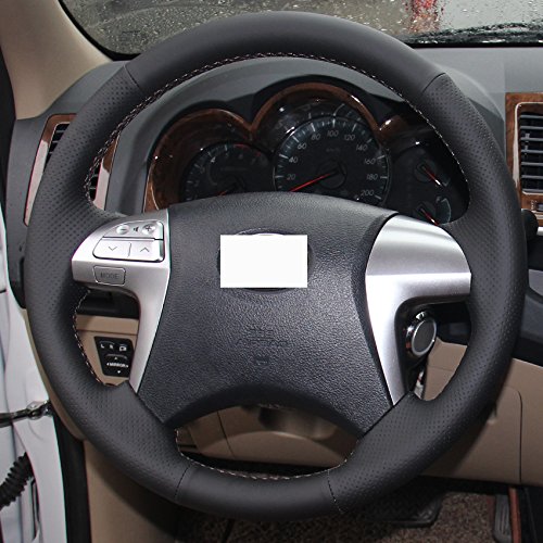 Buy Ablee Superior Microfiber Leather Steering Wheel Cover for Toyota Fortuner Hilux 20122015