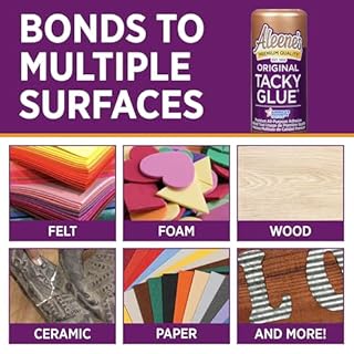 Aleene's Orignial Tacky Glue for Crafts in Always Ready Bottle, Nontoxic, Dries Clear, 4 fl oz