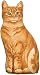 Fiddler's Elbow Ginger Cat Door Stop, Decorative Door Stopper, Interior Ginger Cat Statue, Ginger Cat Lovers