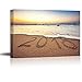 NWT Custom Canvas Prints with Your Photos Anniversary Ideas, Personalized Canvas Pictures for Wall to Print Framed 12x18 inches