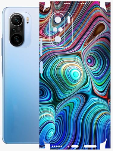 Image of AtOdds - Full Body Back Screen Guard Protector Film - Lamination Wrap Skin Sticker Compatible with XIAOMI Mi 11X PRO | Scratchproof Matte Finish (Water Paint)