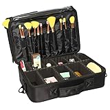 Professional High-capacity Multilayer Cosmetic Bags Travel Makeup Bag Travel Totes with Shoulder Str