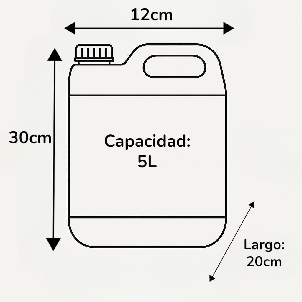 Detergente Líquido para Ropa – 20L Total (4x5L) – Aroma Fresco Skyblue – Limpieza Efectiva para Hogar y Uso Profesional