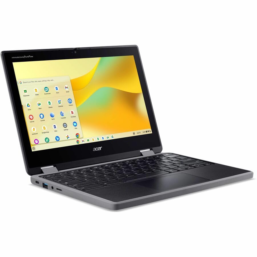 Image of Acer Chromebook Spin 311 R724T R724T-K116 11.6 inch Touchscreen Convertible 2 in 1 Chromebook - HD - 60 Hz - MediaTek MT8 MT8186TV /AZA - 4 GB - 32 GB Flash Memory - English (US) Keyboard - Black